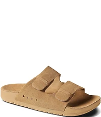 Reef Women's Starfish Ojai Suede Two Bar Banded Slide Sandals