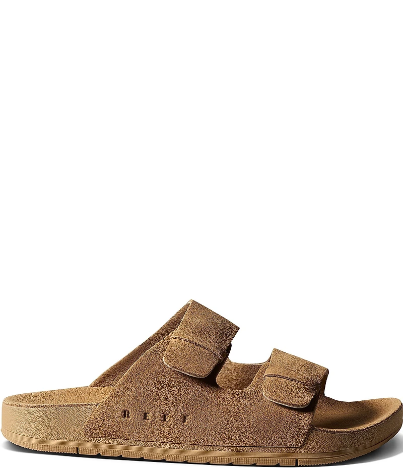 Reef Women's Starfish Ojai Suede Two Bar Banded Slide Sandals