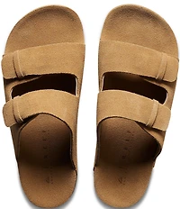Reef Women's Starfish Ojai Suede Two Bar Banded Slide Sandals
