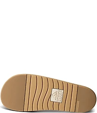 Reef Women's Starfish Ojai Suede Two Bar Banded Slide Sandals