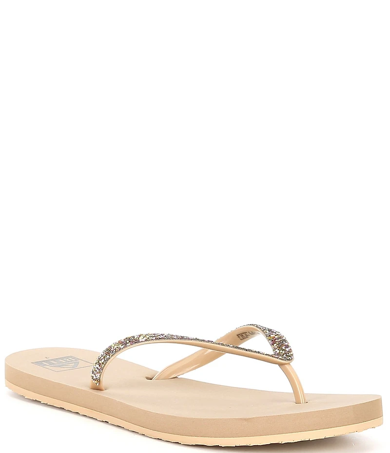 Reef Women's Stargazer Glitter Thong Flip Flops