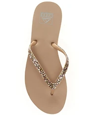 Reef Women's Stargazer Glitter Thong Flip Flops