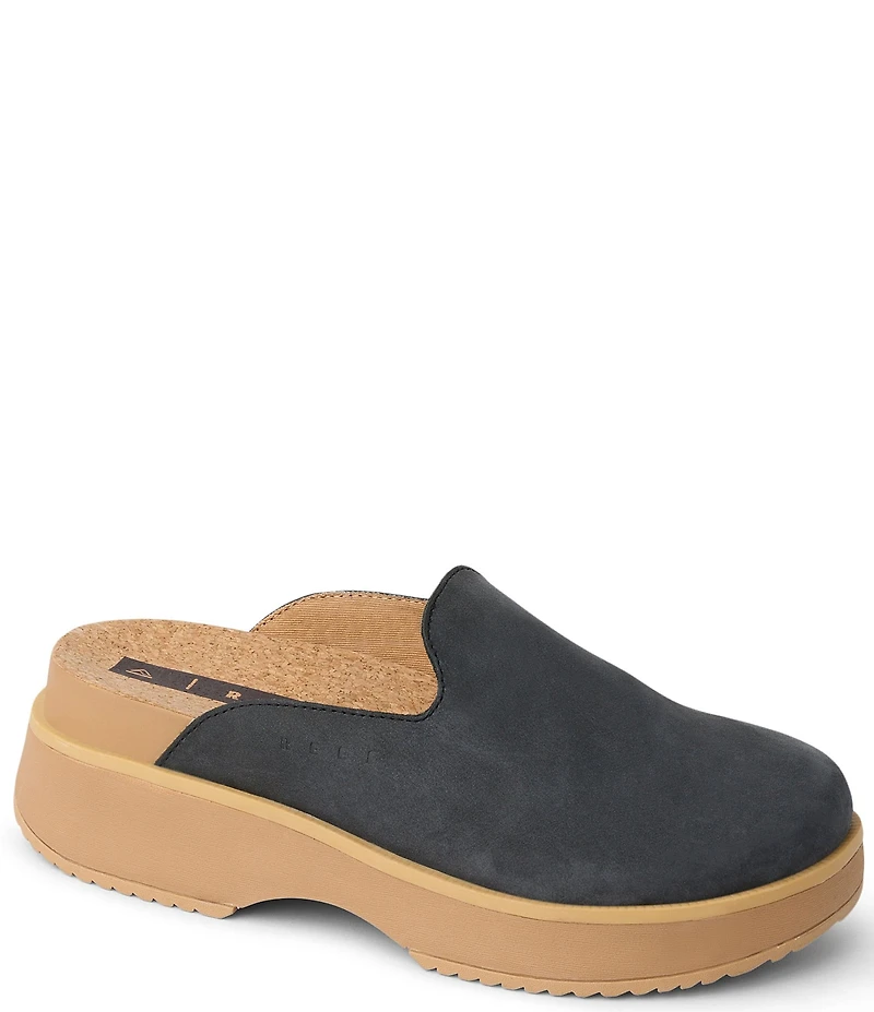 Reef Women's Vista Skye Suede Platform Clogs