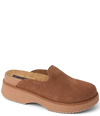 Reef Women's Vista Skye Suede Platform Clogs