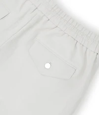 Reiss Barges Linen Drawstring 8#double; Inseam Shorts