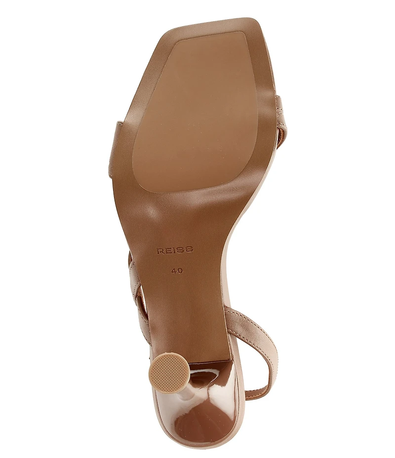 Reiss Cindy Strappy Leather High Heel Dress Sandals