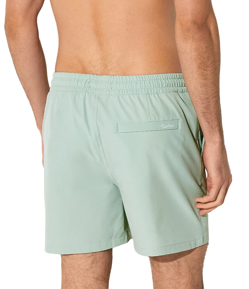 Reiss Cliff Drawstring 6#double; Inseam Swim Trunks