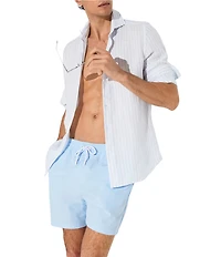 Reiss Cliff Drawstring 6#double; Inseam Swim Trunks
