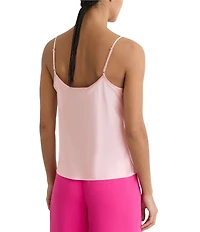 Reiss Corey Silk Scoop Neck Sleeveless Cami