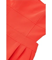 Reiss Dion Square Neck Sleeveless Wide Leg Jumpsuit