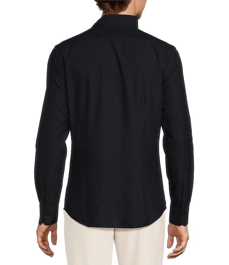 Reiss Greenwich Slim Fit Soft Oxford Long Sleeve Woven Shirt