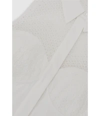 Reiss Hera Lace Detail Sleeveless Midi Dress