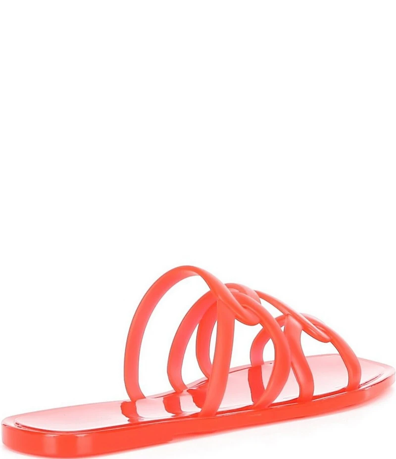 Reiss Juliette Interlocking Jelly Banded Slip On Sandals