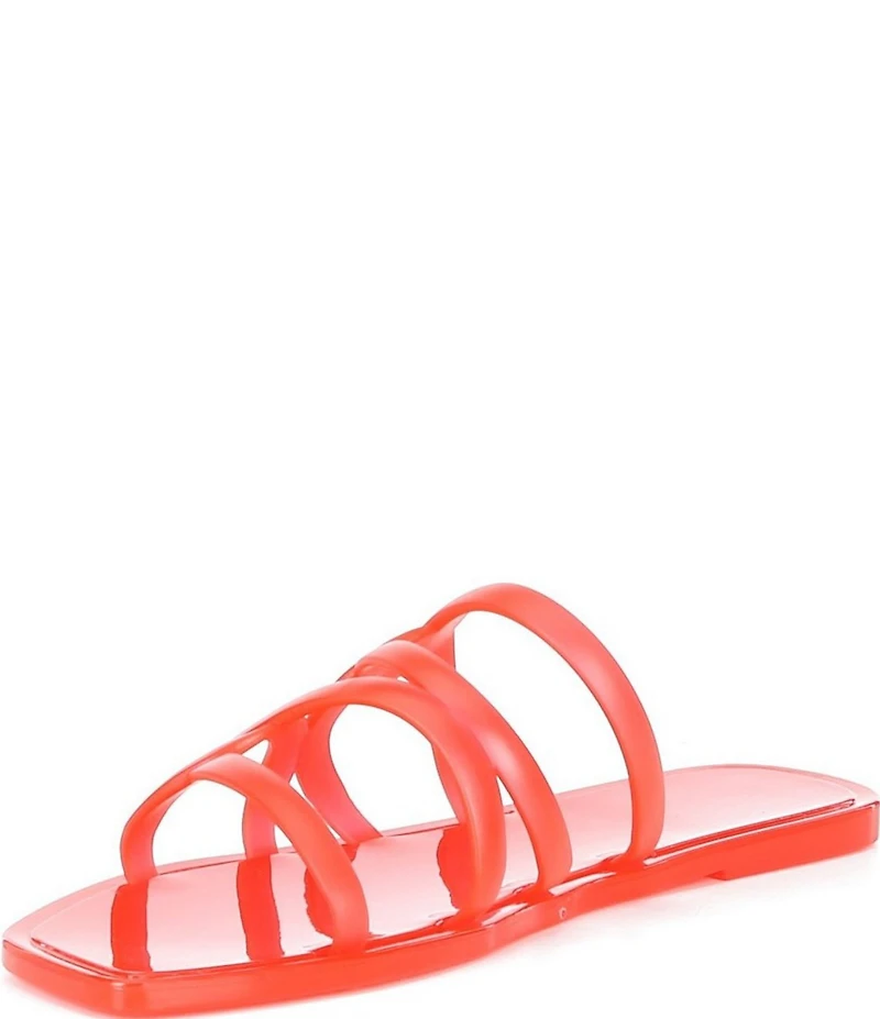 Reiss Juliette Interlocking Jelly Banded Slip On Sandals