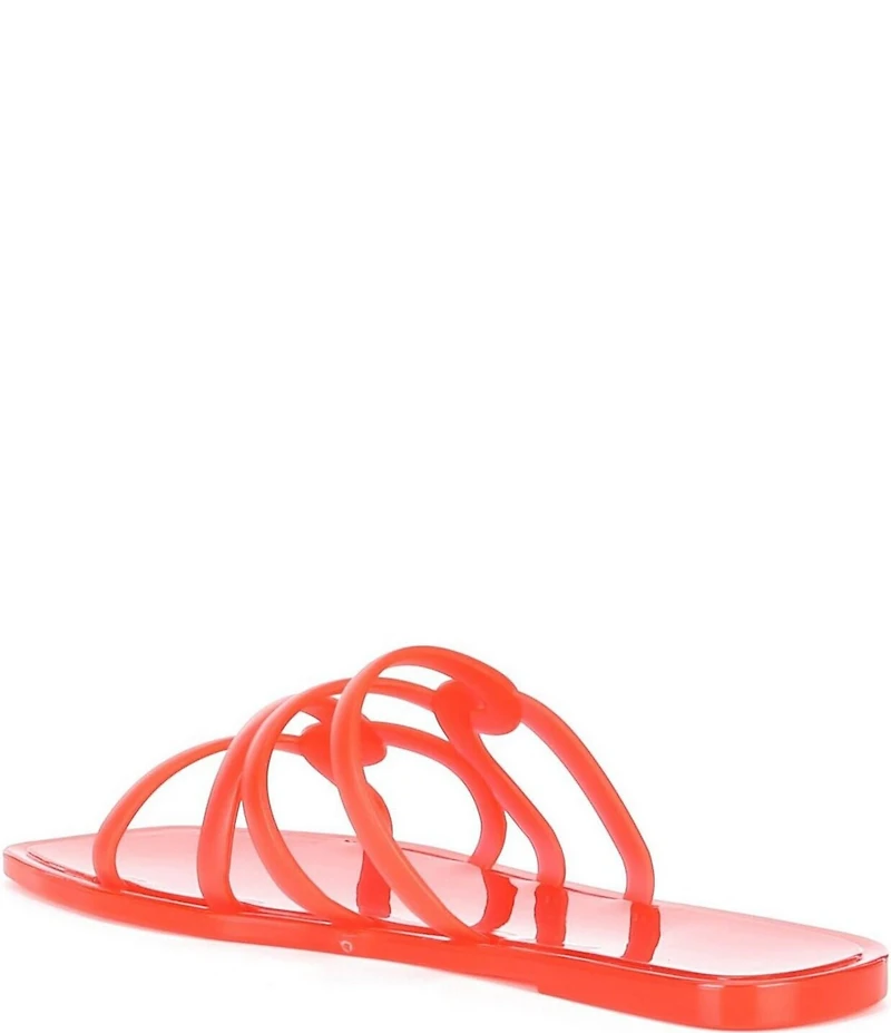 Reiss Juliette Interlocking Jelly Slide Sandals