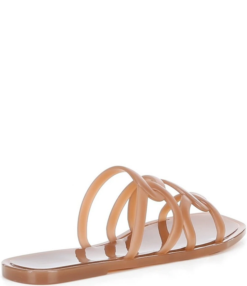 Reiss Juliette Interlocking Jelly Slide Sandals