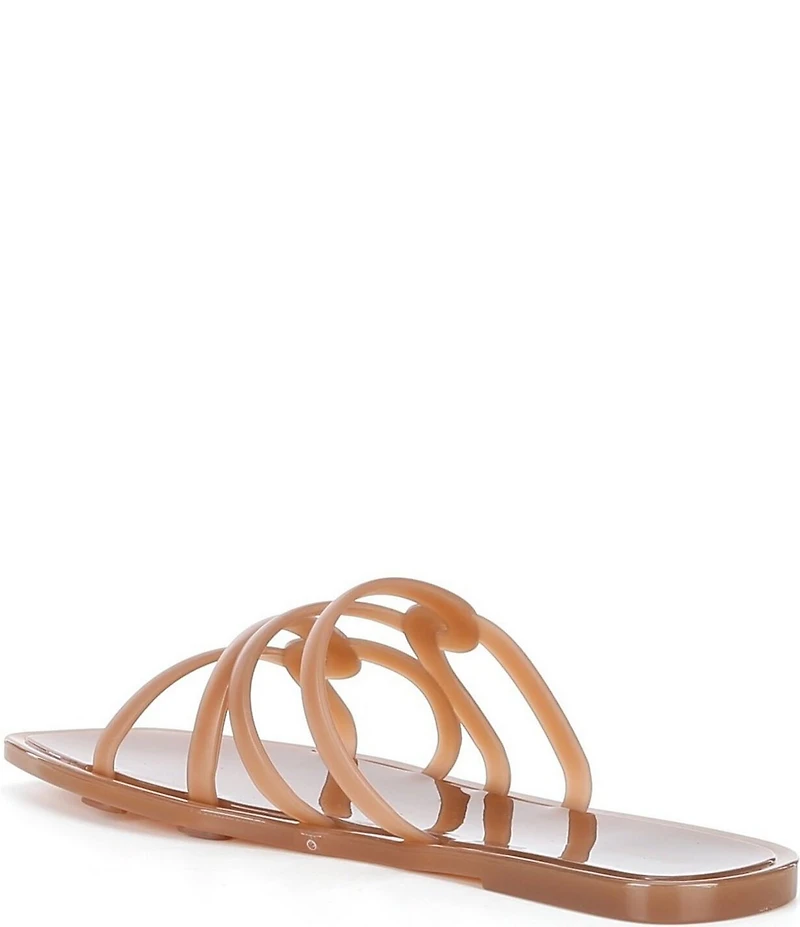 Reiss Juliette Interlocking Jelly Slide Sandals