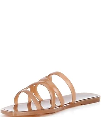Reiss Juliette Interlocking Jelly Slide Sandals
