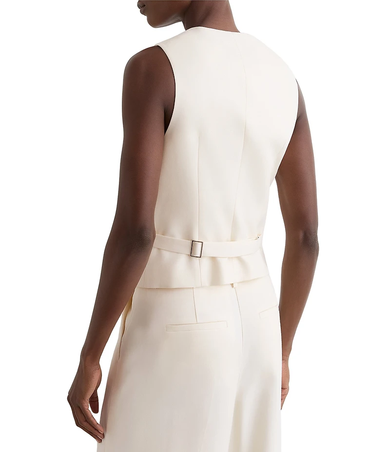 Reiss Malin Tailored Waistcoat Vest