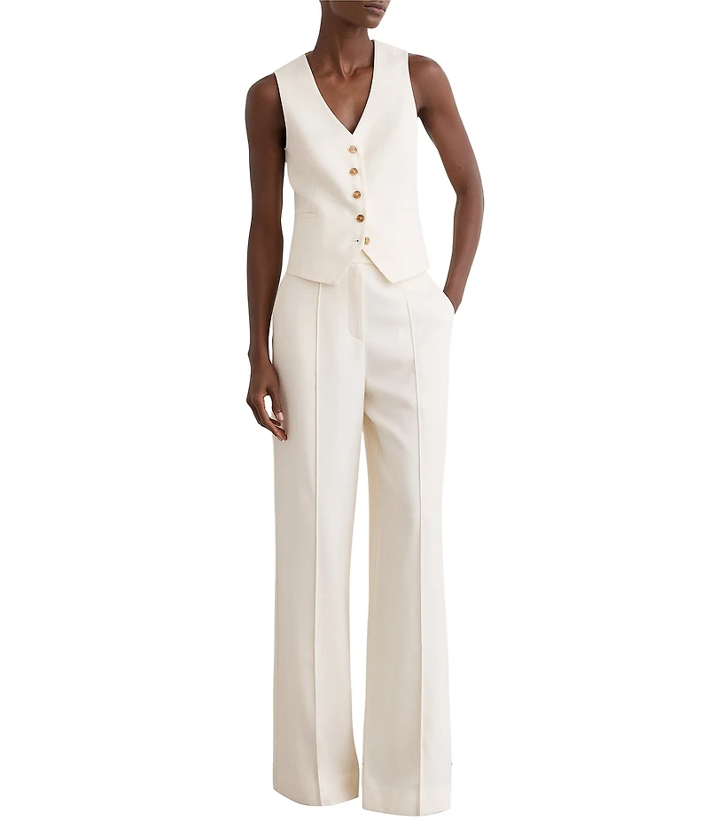 Reiss Malin Tailored Waistcoat Vest