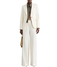 Reiss Malin Wide Leg Trousers