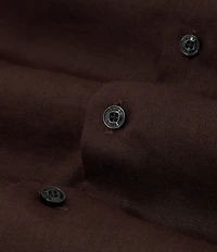 Reiss Ruban Linen Long Sleeve Woven Shirt