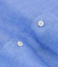 Reiss Ruban Linen Long Sleeve Woven Shirt