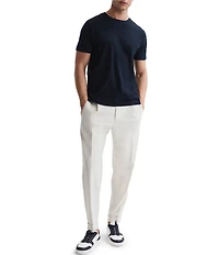 Reiss Slim Fit Bless Solid Short Sleeve T-Shirt