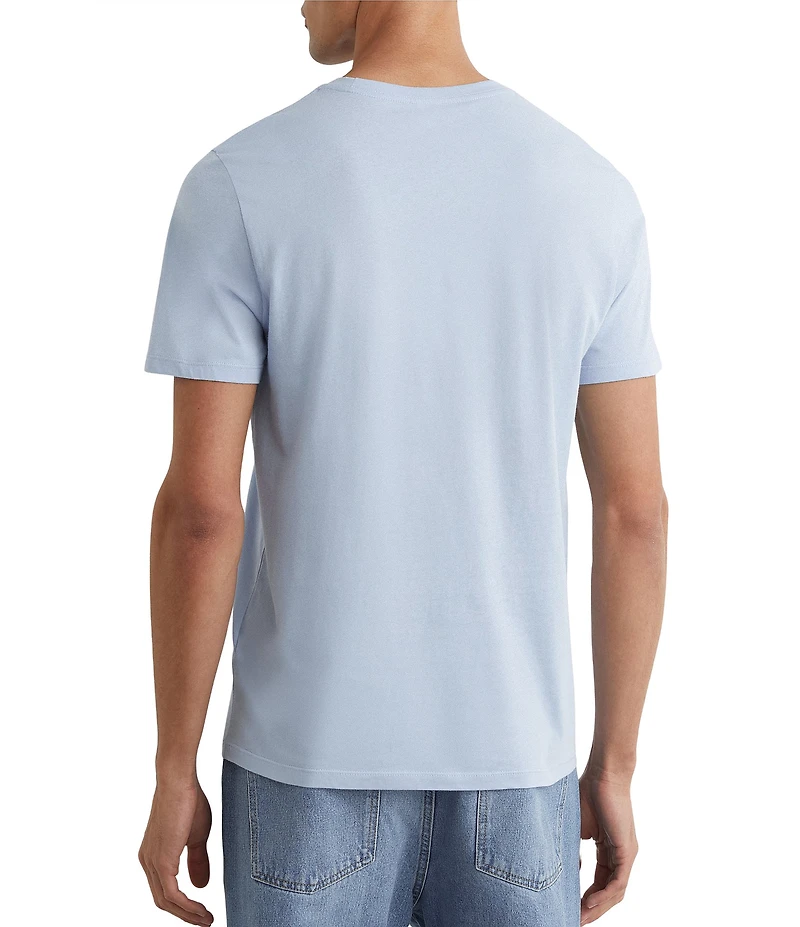 Reiss Slim Fit Bless Solid Short Sleeve T-Shirt