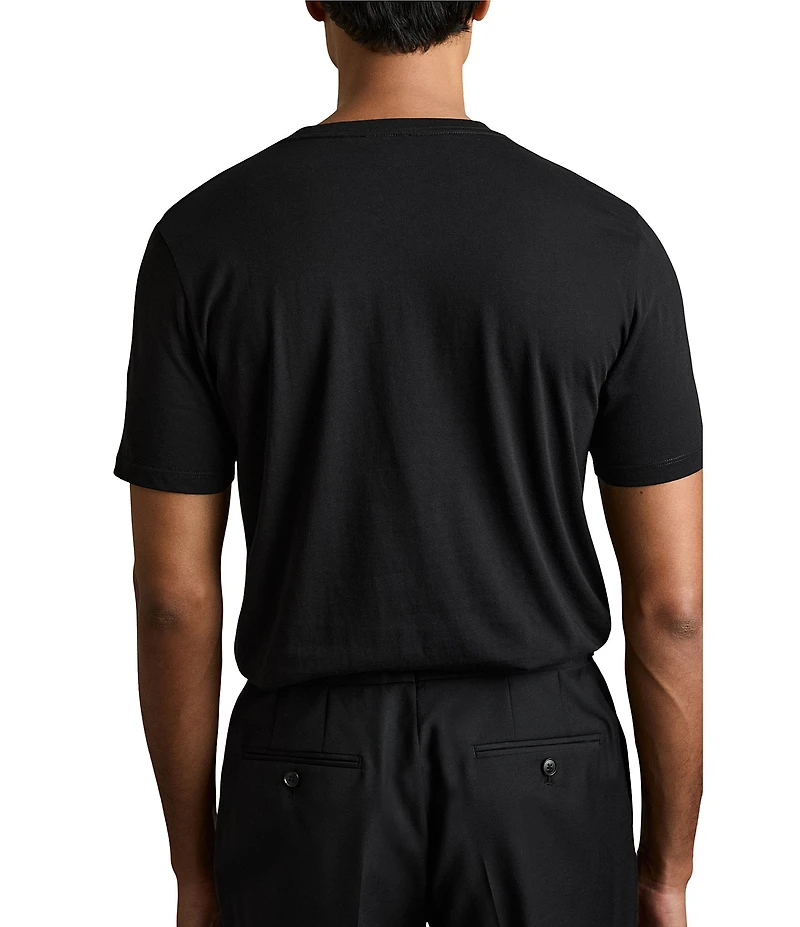 Reiss Slim Fit Bless Solid Short Sleeve T-Shirt