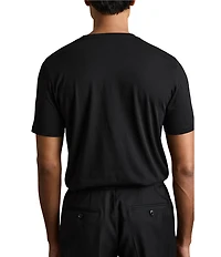 Reiss Slim Fit Bless Solid Short Sleeve T-Shirt