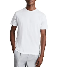 Reiss Slim Fit Bless Solid Short Sleeve T-Shirt