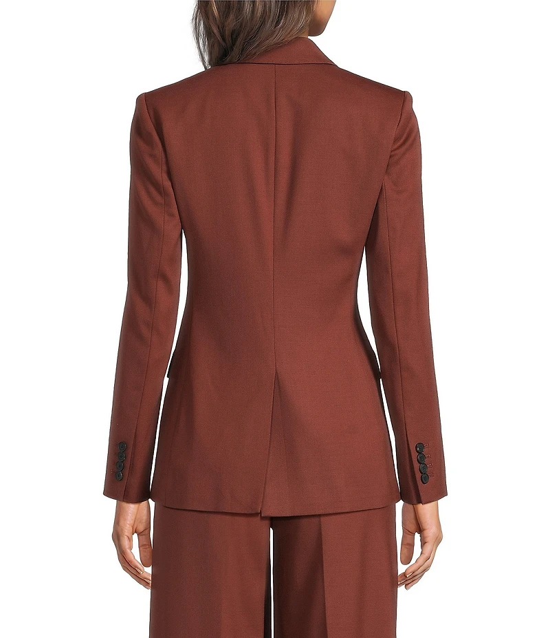 Reiss Solene Double-Breasted Wool Blend Coordinating Blazer