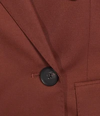 Reiss Solene Double-Breasted Wool Blend Coordinating Blazer
