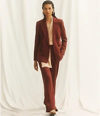 Reiss Solene Double-Breasted Wool Blend Coordinating Blazer