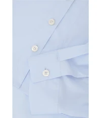 Reiss Solenge Woven Cotton Long Button Cuff Sleeves Cropped Button Front Shirt