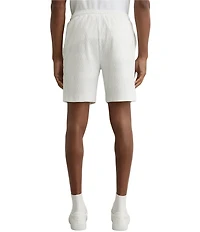 Reiss Textured Solid 8#double; Inseam Shorts