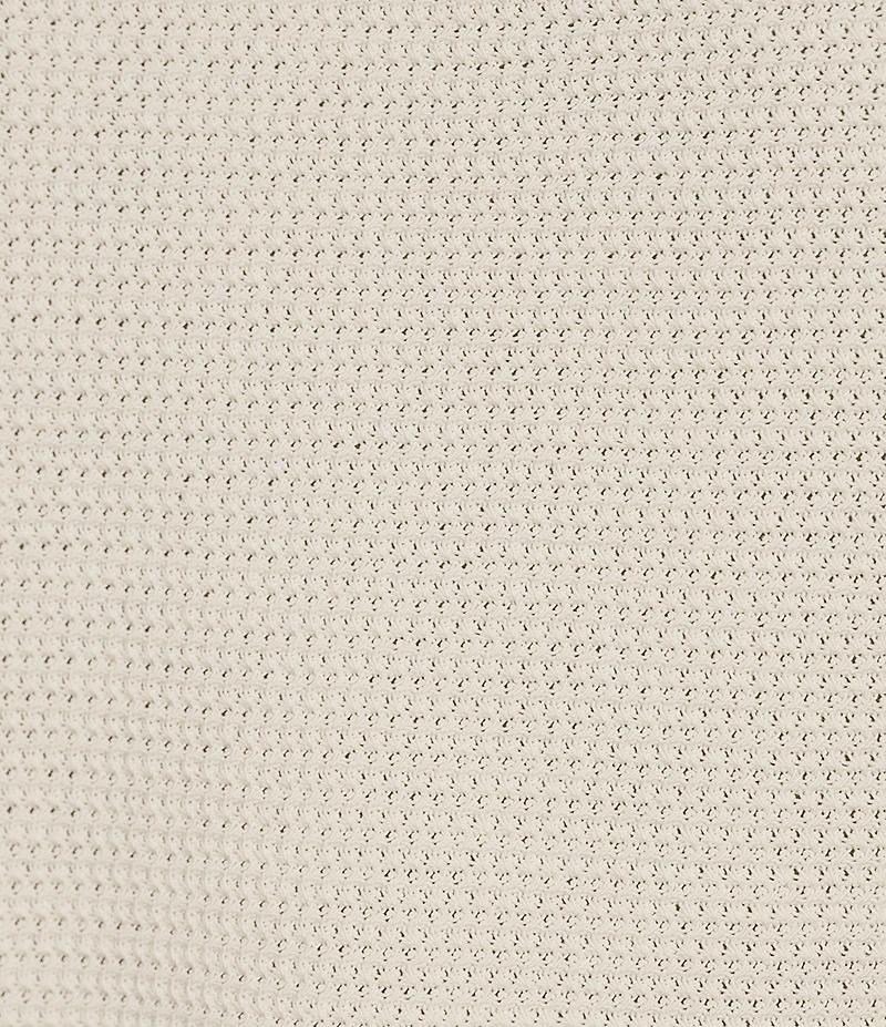 Reiss Warren Basket-Stitch Short Sleeve Polo Shirt