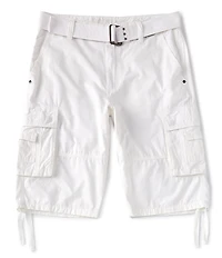Request Jonah Belted Cargo 13#double; Inseam Shorts