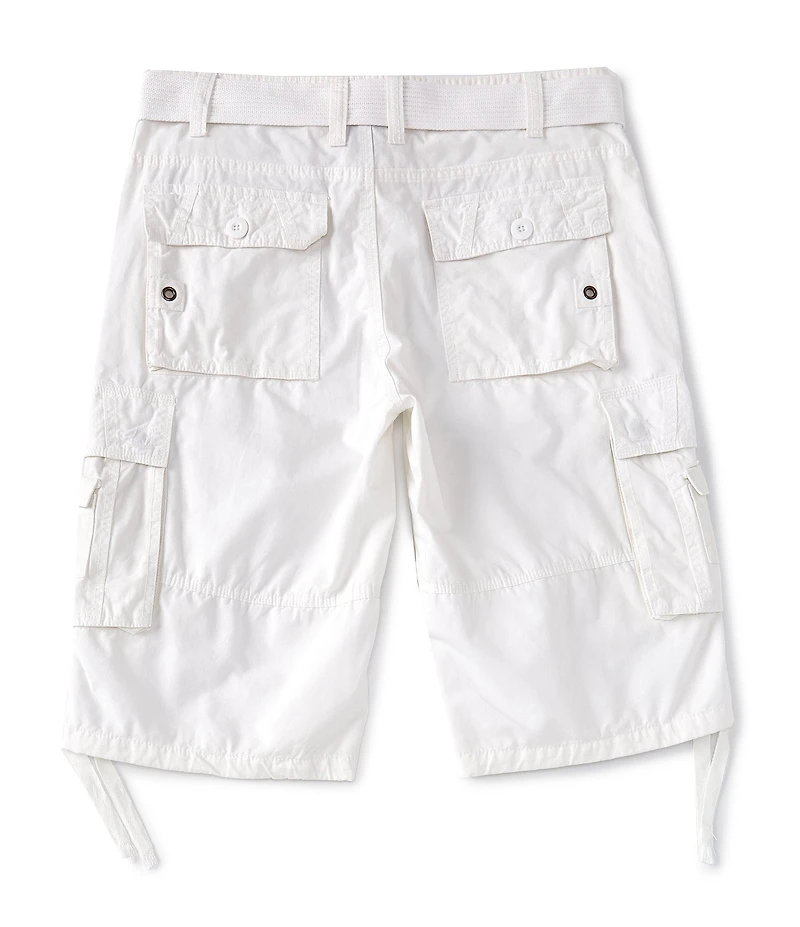Request Jonah Belted Cargo 13#double; Inseam Shorts