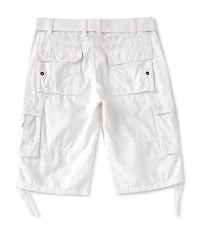 Request Jonah Belted Cargo 13#double; Inseam Shorts