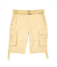 Request Jonah Belted Cargo 13#double; Inseam Shorts