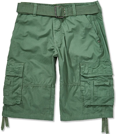 Request Jonah Belted Cargo 14#double; Inseam Shorts