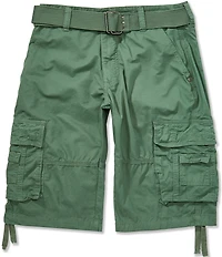 Request Jonah Belted Cargo 14#double; Inseam Shorts