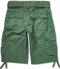 Request Jonah Belted Cargo 14#double; Inseam Shorts