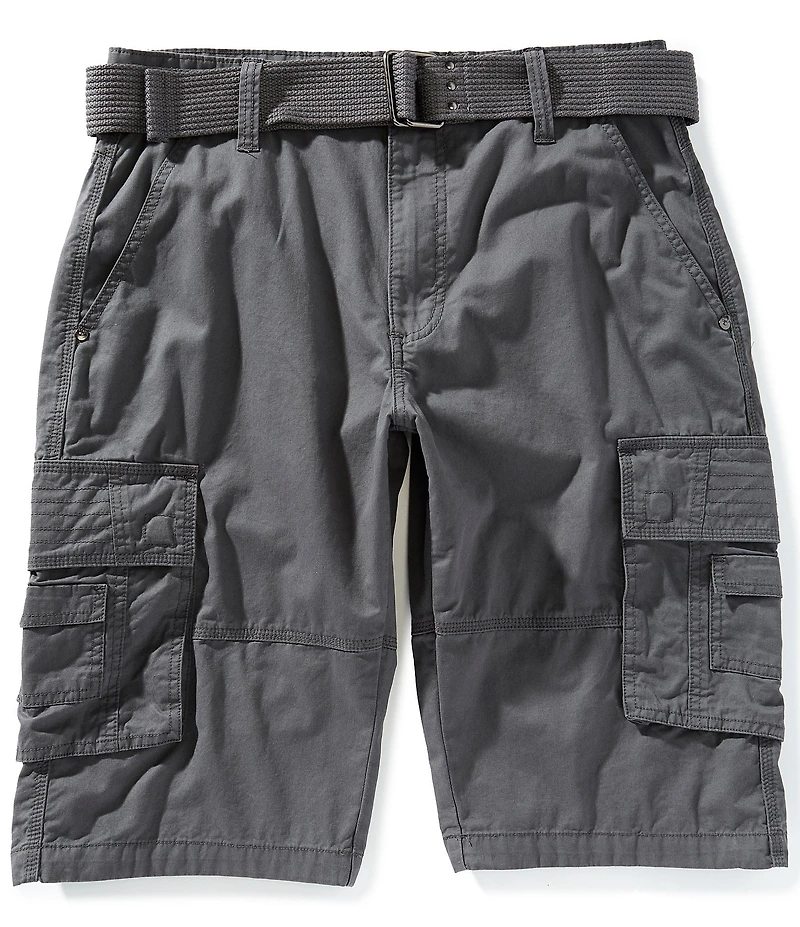 Request Jonah Belted Cargo 14#double; Inseam Shorts