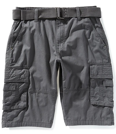 Request Jonah Belted Cargo 14#double; Inseam Shorts
