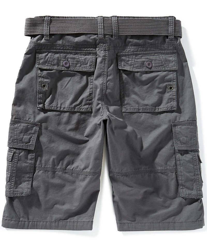 Request Jonah Belted Cargo 14#double; Inseam Shorts