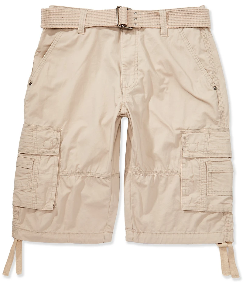 Request Jonah Belted Cargo 14#double; Inseam Shorts
