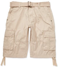 Request Jonah Belted Cargo 14#double; Inseam Shorts